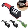 Manual Knife Sharpener 3-Stage Knife Sharpening Tool Professional. 