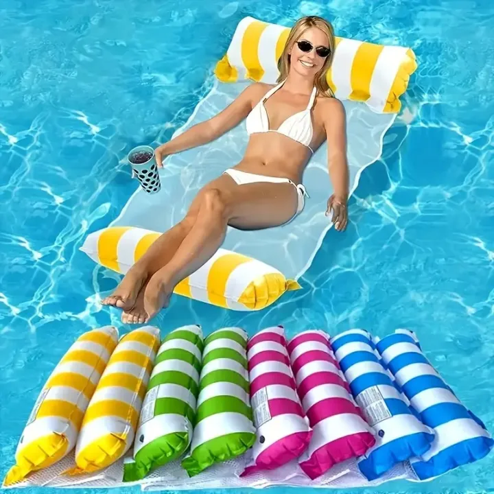 Portable%20Floating%20recliner%20play,%20double%201pc%20foldable%20inflatable%20stripe%20floating%20row,%20backrest%20floating%20drainage%20on%20the%20bed%20-%20Image%202