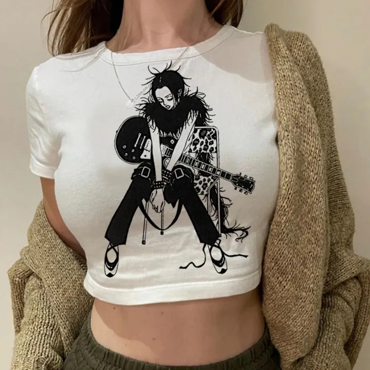 New%20style%20stheti%20ladies%20harajuku%20ae%20short%20summer%20nana%20anime%20cartoon%20t-shirt%20c%20corp%20top%20casual%20t-shirt%20fashion%20y2k%20ladies%20t-shirt%20-%20Image%203