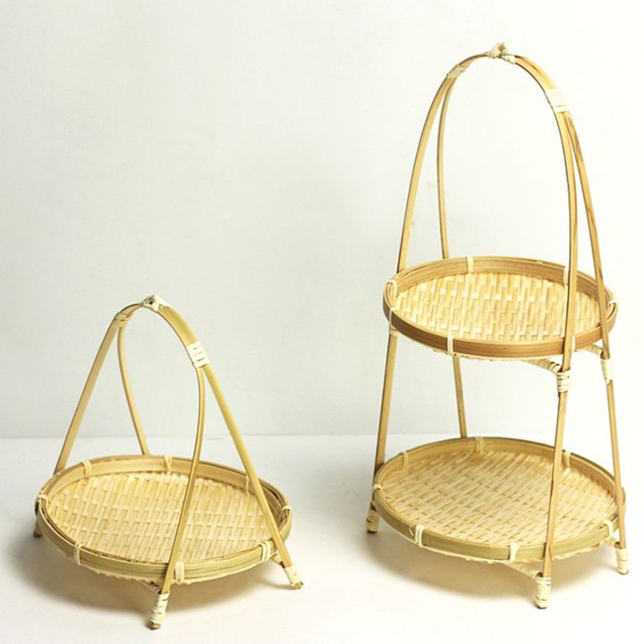 FORIDE%202X%20Bamboo%20Weaving%20Straw%20Baskets%20Tier%20Rack%20Wicker%20Fruit%20Bread%20Food%20Storage%20Kitchen%20Decorate%20Round%20Plate%20Stand%20-%20Image%205