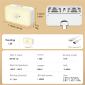 OUMERY Tuya WiFi Human Motion Detection PIR Sensor Warm White Light Sensor Night Light Smart Home Voice Remote. 