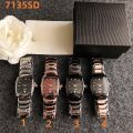 New Watch Manufacturer Men's Square Tungsten Steel Waterproof Watch watche Automatic Calendar Watch Pieces. 