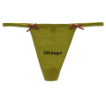 Difutagui Portable Panties Low Rise Kidlove Women's Cotton Thong Original Panties Micro Back Solid Color Breathable G-Line Thong. 