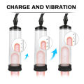 Men’s Penish Pump Manual Enlarger Extend Pressure Device for Long Lasting Erection, Penish Vacuum Pump for ED Enhancement, Increase Size and Performace,, Comfort Enlargement Tool.. 