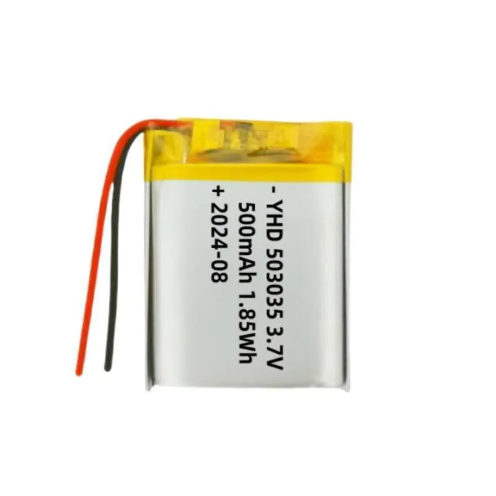 503035%20Polymer%20Lithium%20Battery%20500mAh%20for%20Navigation%20Small%20Fans,%20Beauty%20Devices,%20and%20Lighting%203.7V%20-%20Image%205