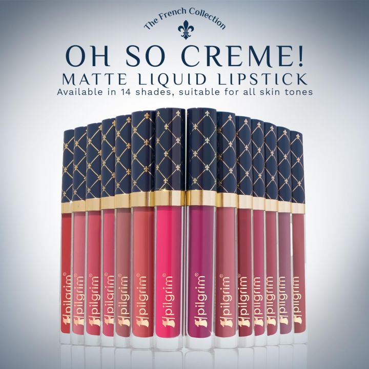 Pilgrim%20Oh%20So%20Cr%C3%A8me!%20Premium%20Matte%20Liquid%20Lipstick%20%7C%20Most%20Lightweight%20&%20Transfer-proof%20Lipstick%20%7C%20Highly%20Pigmented%20&%20Long-Lasting%20%7C%203.5ml%20(Wine%20S%C3%A9duction-14)%203.5%20ml%20-%20Image%207