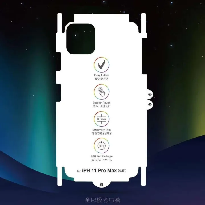 Compatible%20with%20iPhone%2016%20Hydrogel%20Back%2012%20Pro%20Full%20Edge%208%20Plus%20Non-Curling%20Soft%20Film%20XR%20Phone%20Screen%20Protector%20-%20Image%204