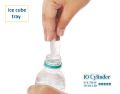 One Piece Plastic 10 Silicone Ice Stick Cube Tray. 