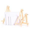 Stand Painting & Sketch Wood Mini Easel Small Foldable Triangle Display Stand Portable Desk Stand Tripod Desk. 
