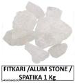 1 KG Gram Alum Fitkiri Fitkari Phitkiri Phitkari Stone Natural Alum Stone Fitkiri Stone Fitkari Stone Potassium Aluminum Sulfate. 