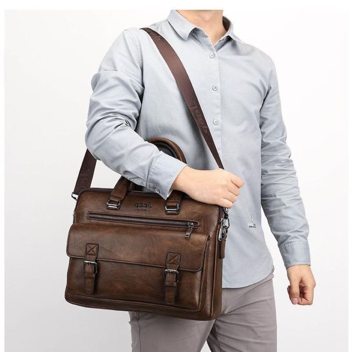 New Jeep Buluo Briefcase Messenger Bag Men S Hand Bag Crossbody Bag Office Bag Laptop Bag Sling Bag Bags Daraz .np