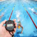 Stopwatch Timer For Sports Large Display Multipurpose Electronic Stop Watch For Coaches Swimming Running Sports Training. 