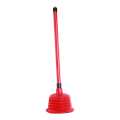 Red Color Heavy Duty Rubber Drain Versatile Plungers For Unblocking Clogged Sinks, Toilets and Drains SP-72. 