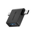 Ugreen Micro USB+ USB-C to USB 3.0 OTG Adapter. 