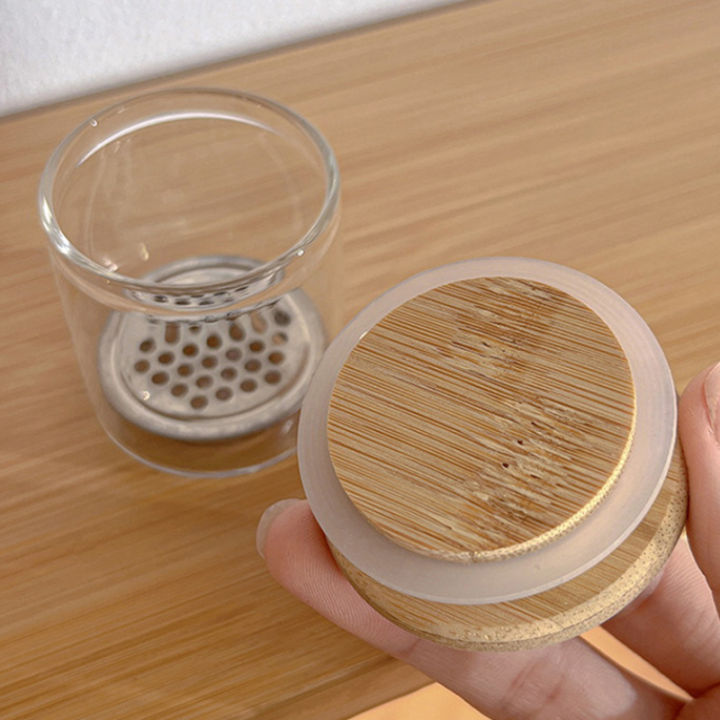 1Pcs Nail Brushes Washing Cup Water Cleaner Easy Cleaning Portable Brush Mesh Layers Washer For Nail Art Sequins Cologo