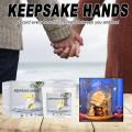 Kit Hand Casting Kit Durable PE Hand Mold Kit DIY Plaster Statue Molding Kit for couple Wedding. 