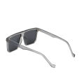 Gorkha Brand Unique Design Trendy Polarized Premium Quality Gray Transparent Black Sunglasses For Men. 