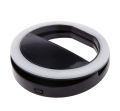 Portable LED Ring Selfie Light Clip On Smartphones Tablets Laptop 3 Brightness Photography Light | Electro Hub Nepal. 