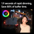 Wenefang Mini Rechargeable R9PRO full-color RGB Camera Photography Fill light Sales promotion LED Portable Mobile Phone Selfie Live Broadcast Video Light. 