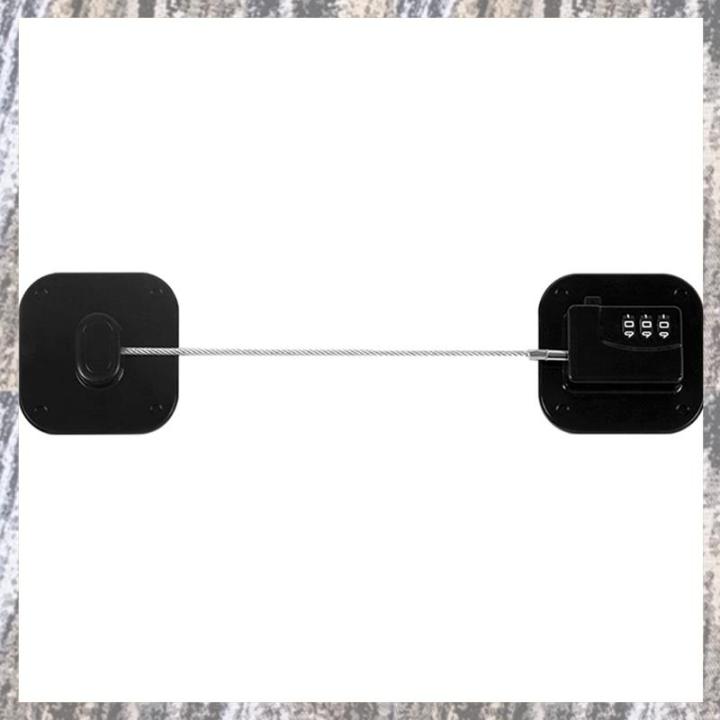 Refrigerator Lock, Combination Lock for Refrigerator Cabinets, Drawers, Heavy Duty Fridge Lock, Safety Lock 1 Pack