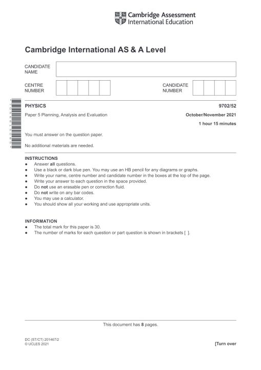 A-Level%20PHYSICS%20Paper%205/P52%20Yearly%20Unsolved%20Past%20Papers%20From%202016%20%E2%80%93%202022%20updated%20-%20Image%203