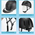 Safety Breathable Equestrian Helmet Durable UltraLight Knight Cap Adjustable Horse Equipment Horse Riding Hat Summer. 