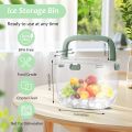 Ice Buckets for Parties with Lid Ice Bucket for Outdoor Camping Ice Block Storage Bin for Kitchen. 