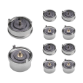 Magnet Spring-Loaded Pogo Pin Connector Single Spring Pin 2 Poles Charge Power Male Female Probe Solder Wire and PCB. 