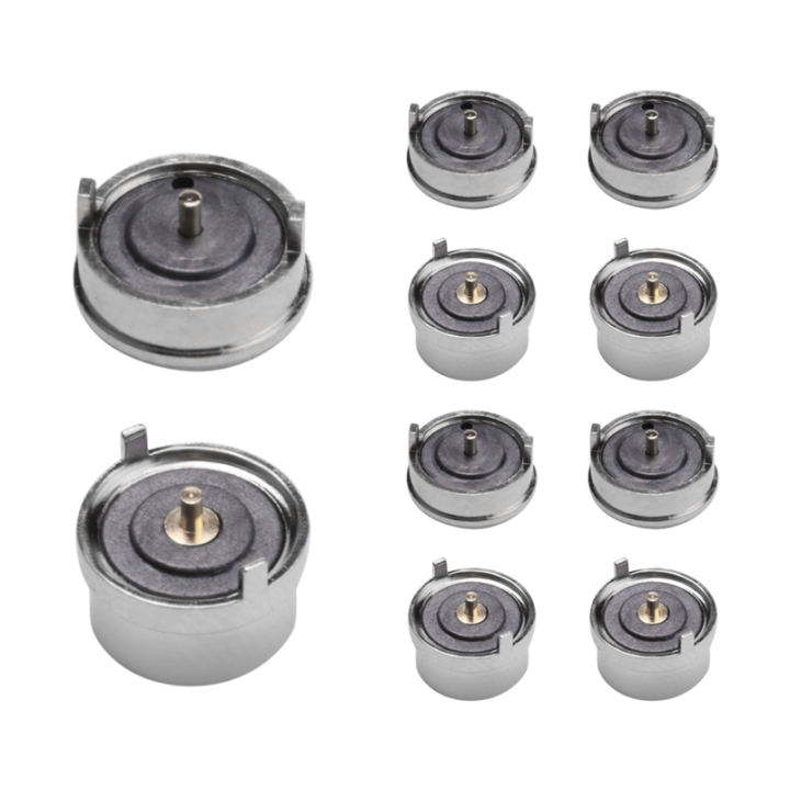Magnet Spring-Loaded Pogo Pin Connector Single Spring Pin 2 Poles Charge Power Male Female Probe Solder Wire and PCB