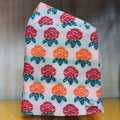 Nepali Dhaka Topi Palpali Dhaka Topi Laliguras Print Dhaka Topi for Men White Matching. 