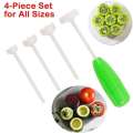 Zucchini and Eggplant Corer Tomato Seeds Pitter Fruit Core Remover Cutter Vegetable Spiral Seed Kitchen Gadgets. 