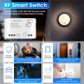 1CH RF Smart Switch AC85-250V WIFI Tuya Remote Control. 