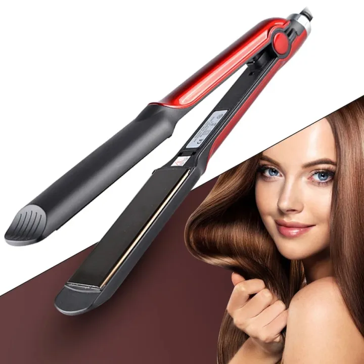 Kemei%20KM-531%20Red/Black%20Flat%20Iron%20Hair%20Straightener%20-%20Image%2010