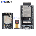 Sutuiying Repair Version ESP32 CAM Camera Module ESP32-WROVER Board Camera Luxury Wi-Fi Bluetooth Module for Arduino IDE C Python Code OV2640. 
