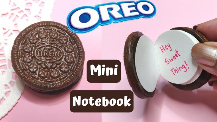 Unique oreo fragrance notebook ,Scented Oreo & Chocolate Bar Notepad ...