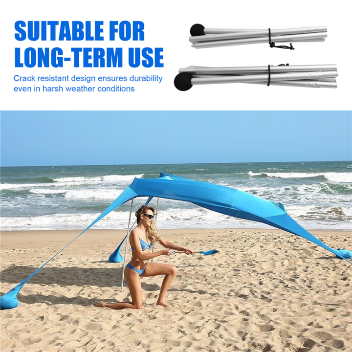 JAERBEE%20Beach%20Tent%20Poles%20Replacement%202%20Packs%20Foldable%20Portable%20Aluminum%20Alloy%20Repairing%20Fixing%20Accessories%20for%20Camping%20Parties%20-%20Image%203