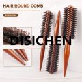 DISICHEN 6 Style Natural Boar Bristle Hair Round Brush Wood Handle Round Barrel Hair Comb Hair Roller Brush Hairdressing Styling Tools Affordable. 