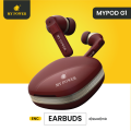 MyPower MYPodG1 ENC Earbuds | Double microphone on each Buds |Handsfree HD Calling| 50 Hours Large Music playing Time| Bluetooth Earbuds. 