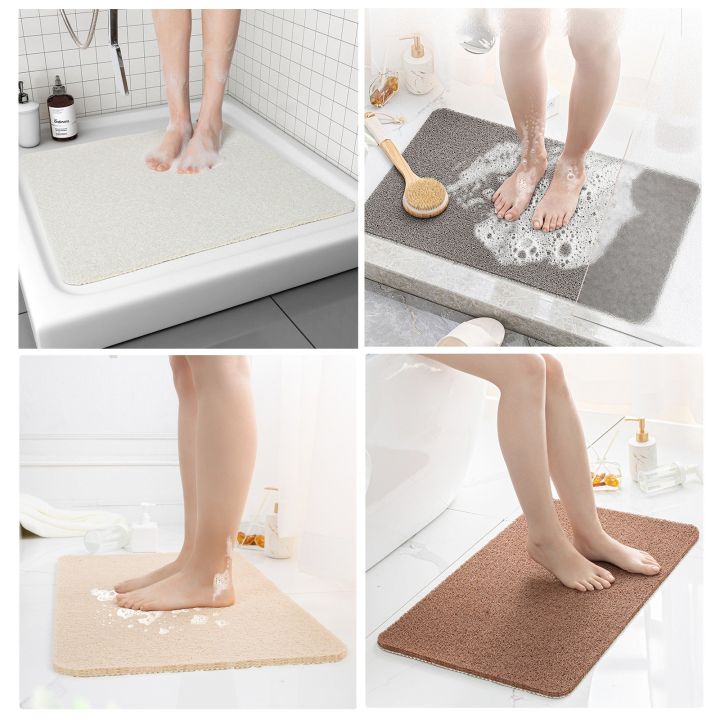 24%20x%2016%20Inch%20Shower%20Mat%20Non%20Slip%20Bathtub%20Mat%20Water%20Absorbent%20Door%20Mat%20Quick%20Drying%20PVC%20Loofah%20Bathmat%20Machine-Washable%20for%20Bathroom%20Bedroom%20Kitchen%20-%20Image%202