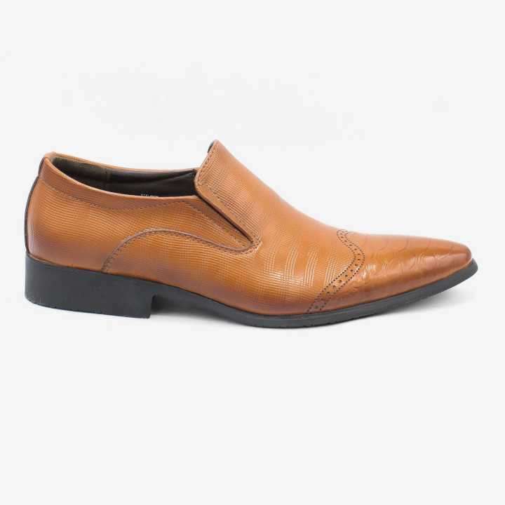 KD77-05 Limited Edition Black Horse Khaki Brown Designer Leather Party Shoe  For Men | Daraz.com.np