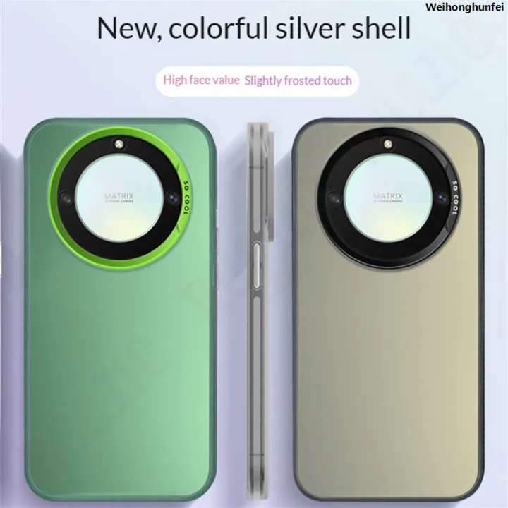 Weihonghunfei2025%20New%20ROA%20Phone%20Case%20For%20Honor%20X9a%205G/X9b%205G/X9c%205G%20Metallic%20Aurora%20Skin%20Casing%20Colorful%20Silicone%20Shockproof%20Full%20Protection%20Anti-fingerprint%20Back%20Cover%20-%20Image%202