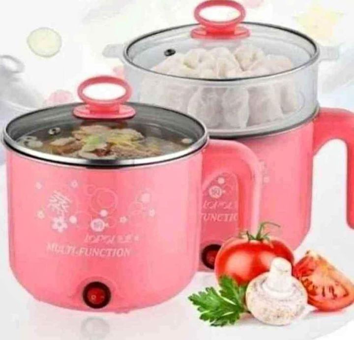 Multicolor Multipurpose Heating Non Stick Steamer Pot