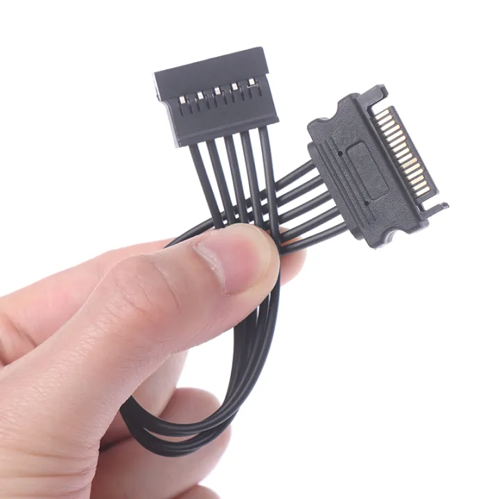 SATA%20to%2015Pin%20Male%20To%20Female%20Power%20Extension%20Cable%20HDD%20SSD%20SATA%20Power%20Cable%2020CM%20Gonghpng%20-%20Image%202