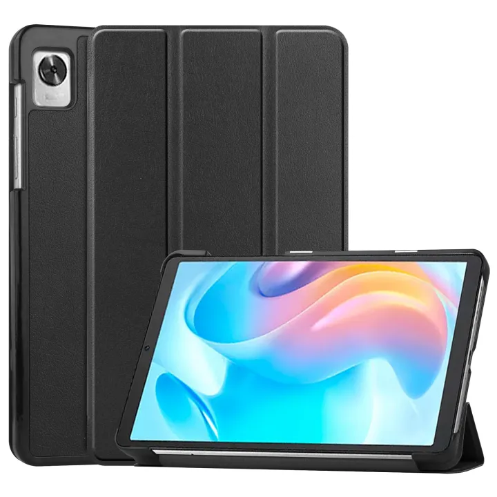 Realme%20Pad%20mini%208.7"%202022%20Tablet%20Flip%20Case%20Realme%20Pad%20mini%20Wi-Fi%20Case%20OPPO%20Realme%20Pad%20mini%204G%20LTE%20Cases%20PU%20Leather%20Stand%20Solid%20Color%20Cover%20-%20Image%202