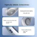 Neck Fan,Lightweight Wearable Low Noise 5 Speed Hands Free Fan, Hanging Headphone Design Sports Fan for Indoor & Outdoor. 
