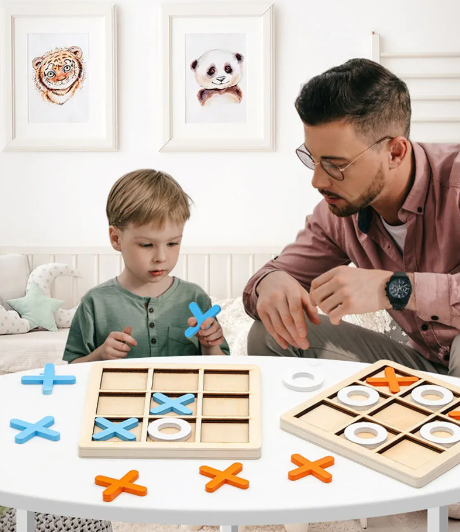 Wooden%20Board%20(%20Alu%20&%20Cross)%20Tic%20tac%20toe%20Game%20Interaction%20Puzzle%20Training%20Brain%20Early%20Educational%20Toys%20for%20All%20Age%20-%20Image%206