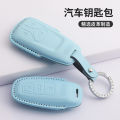 Suitable for Audi A4L key sleeve Q5L car A5 buckle A6L A3 Q3 Q2L Q7 A8 A7L blue q4etron female. 