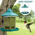 Waterproof Hanging Gazebo Bird Feeder Villa Outdoor Feeding For Garden Decor MENGYU. 