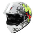 IGN-4 Hyena Glossy Dual Visor By Helmets Nepal. 