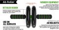 Ab Roller For Men & Women. Abs Exercise Equipment For Tummy. Usable In Gym Workout, Home Workout |Multi Use Ab Roller. 
